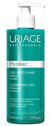 Uriage Čistiaci gél pre zmiešanú a mastnú pleť Hyséac Cleasing Gel 500 ml