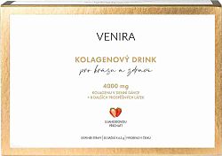 Venira Venire drink instantný kolagénový nápoj s jahodovou príchuťou 30 x 6,3 g