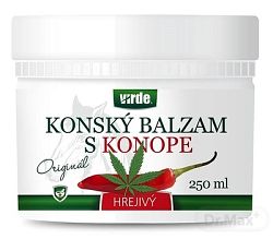 Virde konský balzam s konopím hrejivý 250 ml