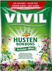 Vivil Byliny 23druhů bez cukru proti kašli 60g