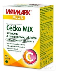 Walmark Céčko MIX vitamín C 100 mg pomaranč+višňa 90 tabliet