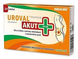 Walmark Uroval manosa AKUT 10 tabliet