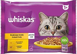 Whiskas Casserole Hydinový výber v želé 4 x 85 g