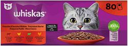 Whiskas klasický výběr ve šťávě pro dospělé kočky 80 x 85 g