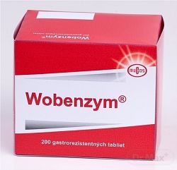 Wobenzym 200 por.tbl.ent.