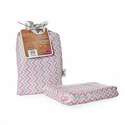 XKKO BMB zavinovačka Scandinavian Baby Pink Chevron