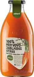 Zdravo 100% MRKVOVO-JABLKOVÁ ŠŤAVA