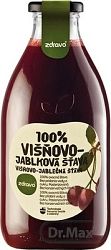 Zdravo 100% ovocné a zeleninové šťavy 100% višňovo jablková šťava 0,75 l