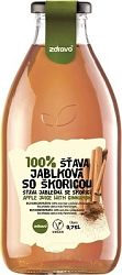 Zdravo 100% ŠŤAVA JABLKOVÁ SO ŠKORICOU 0,75 l