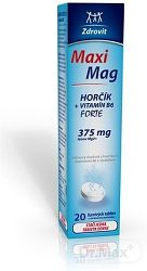 Zdrovit MaxMag Hořčík 375 mg+B6 šumivé tbl.eff.20