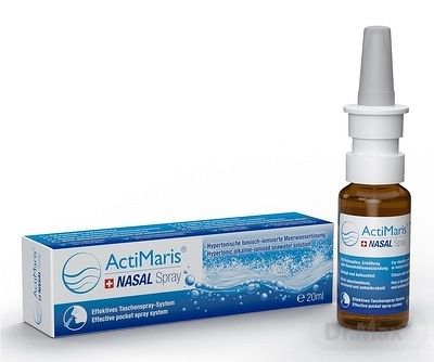 ActiMaris NASAL sprej hypertonický roztok morskej vody 20 ml