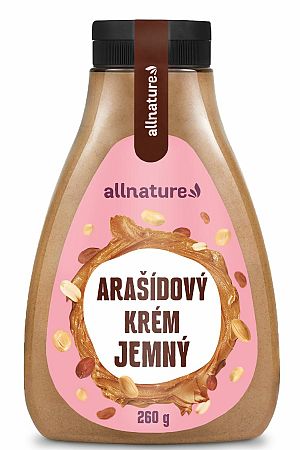 Allnature Arasidovy Krem Jemny 260g