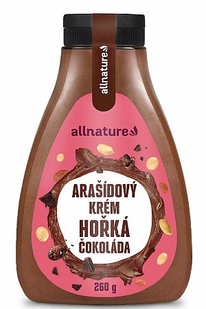 Allnature Arasidovy Krem S Horkou Cokoladou 260g