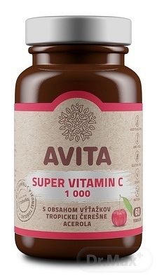 Avita SUPER VITAMIN C 1000 s výťažkom aceroly 60 kapsúl