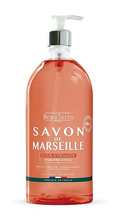 Beauterra Marseille Liquid Soap Orange Blossom 1l