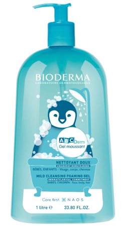 Bioderma ABCDerm Moussant jemný čistiaci gél 1 l