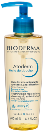 Bioderma Atoderm sprchový olej 200 ml