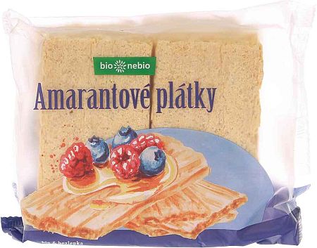 BioNebio BIO Plátky chrumkavé Amarantové plátky 100 g