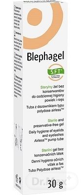 Blephagel sterilný gél na hygienu viečok a rias 30 g