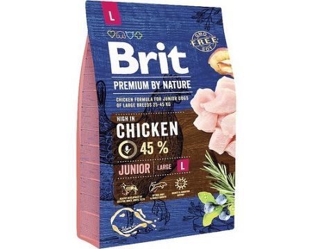 Brit Premium By Nature Junior L 3kg