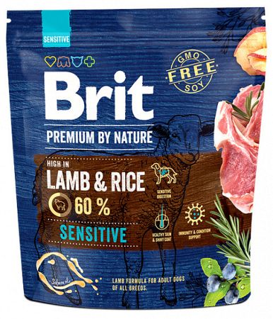 Brit Premium By Nature Sensitive Lamb 1kg