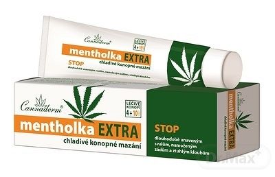 Cannaderm Mentholka Extra konopné mazanie 150 ml