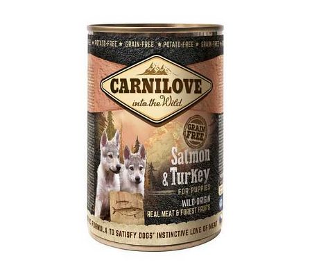 Carnilove Wild Meat Salmon & Turkey for Puppies 400 g