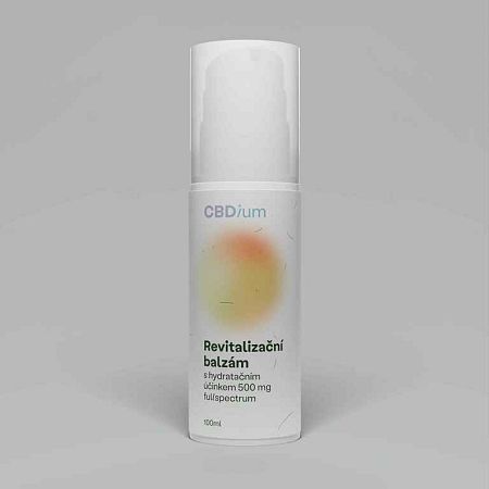 CBDium Revitalizačný balzám 500 fullspectrum 100ml