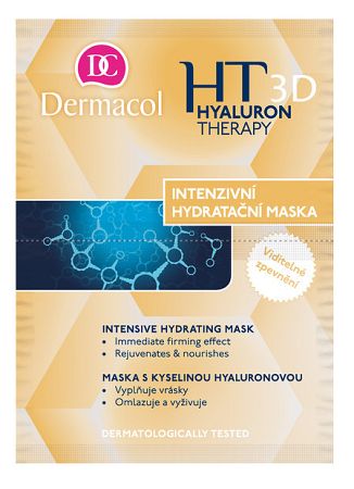 Dermacol HT 3D Intensive Hydrating Mask intenzívna hydratačná a remodelačná maska 2 x 8 ml