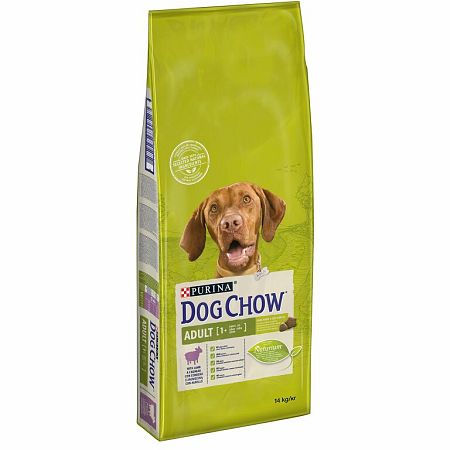 DOG CHOW ADULT jahňacie 14kg