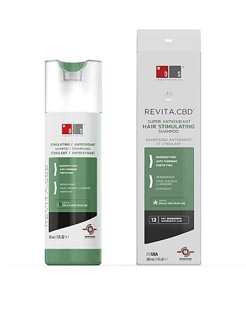 DS Laboratories Revita CBD Šampón proti vypadávaniu vlasov 205 ml