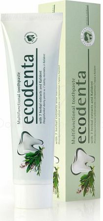 Ecodenta Multifunkční zubná pasta s výtažky ze 7 bylin a Kalidentem (Multifunctional Toothpaste) 100 ml