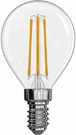 Emos LED žiarovka Filament Mini Globe 3,4 W E14 teplá biela