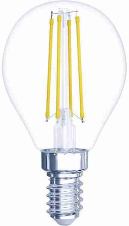 Emos LED žiarovka Filament Mini Globe 6W E14 teplá biela