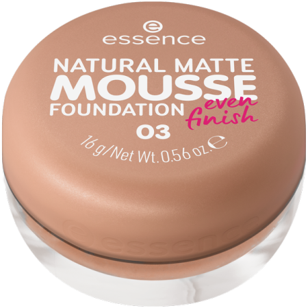 essence penový make-up NATURAL MATTE MOUSSE 03