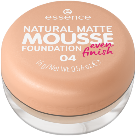 essence penový make-up NATURAL MATTE MOUSSE 04