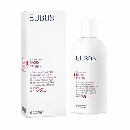 Eubos základní péče čistiace emulzia červená 200 ml