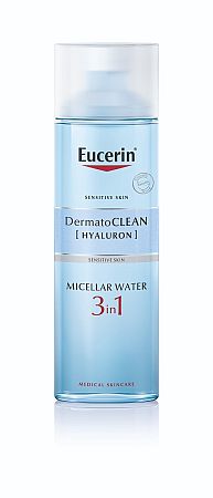 Eucerin DermatoClean Hyaluron Micelárna voda 3v1 citlivá pleť 200 ml