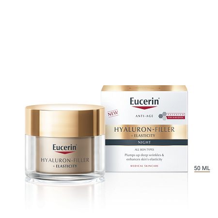 Eucerin elasticity +Filler nočný krém 50 ml