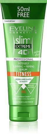 EVELINE SLIM 4D Fitness Intenzívne zoštíhlujúce a spevňujúce sérum 250ml