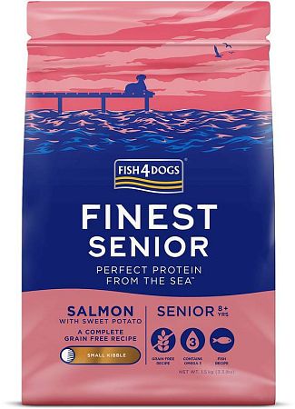 Fish4Dogs Finest Extra Small s lososom a zemiakmi 1,5 kg