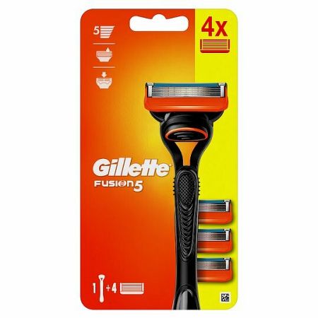 Gillette Fusion5 + 4 ks hlavic