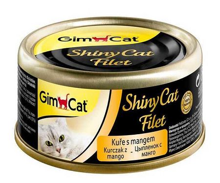 GimCat ShinyCat Fillet Chicken with Mango 70 g