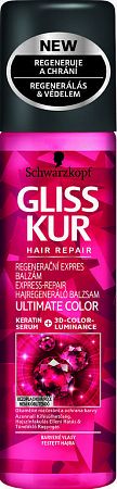 Gliss Kur Color Protect regeneračný balzam pro farbené a tónované vlasy s ochranným faktorom 200 ml