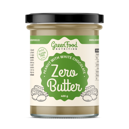 GreenFood Nutrition Zero Butter Pean wht coko 400g