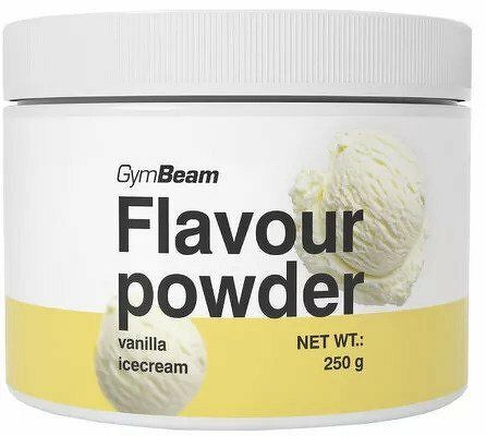 Gymbeam flavour powder vanilkova zmrzlina 250 g