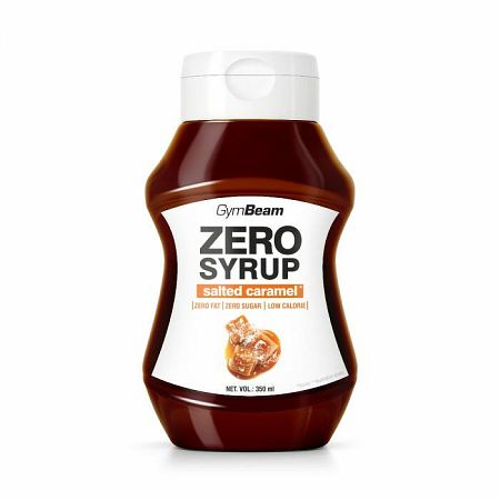 GymBeam ZERO SIRUP slaný karamel 350 ml