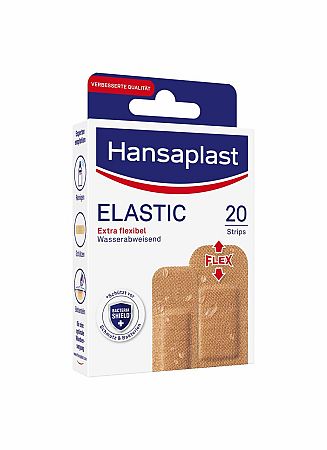 Hansaplast Elastic náplast 20 ks