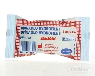 Hartmann Obinadlo hydrofilní elastické sterilní 6 cm x 4 m