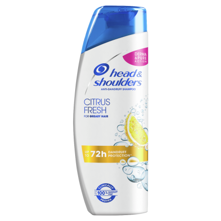 Head & Shoulders Citrus Fresh šampón proti lupinám na mastné vlasy 400 ml